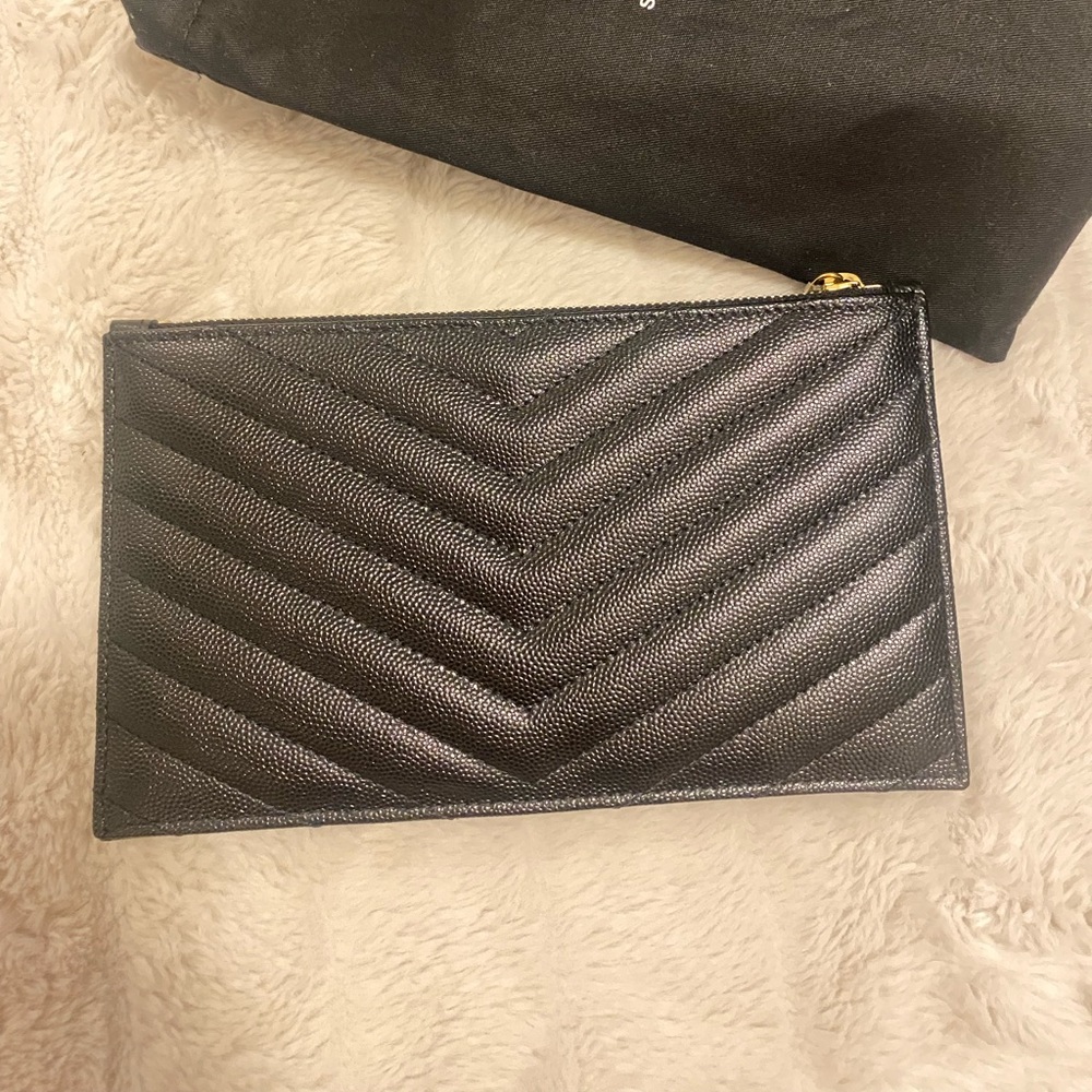 ✨ authentic! YSL Monogram bill pouch ✨ - Picture 2 of 7